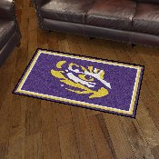 LSU Tigers 3ft. x 5ft. Plush Area Rug, 19747