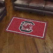 South Carolina Gamecocks 3ft. x 5ft. Plush Area Rug, 19784