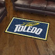 Toledo Rockets 3ft. x 5ft. Plush Area Rug, 19789