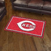 Cincinnati Reds 3ft. x 5ft. Plush Area Rug - C Reds Primary Logo, 19801