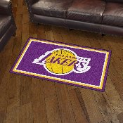 Los Angeles Lakers 3ft. x 5ft. Plush Area Rug, 19840