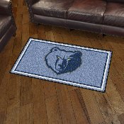 Memphis Grizzlies 3ft. x 5ft. Plush Area Rug, 19841
