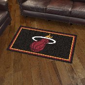Miami Heat 3ft. x 5ft. Plush Area Rug, 19842
