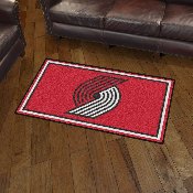 Portland Trail Blazers 3ft. x 5ft. Plush Area Rug, 19851