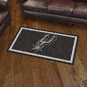 San Antonio Spurs 3ft. x 5ft. Plush Area Rug, 19853