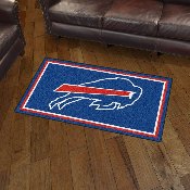 Buffalo Bills 3ft. x 5ft. Plush Area Rug - Buffalo Primary Logo, 19860