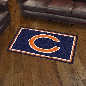 Chicago Bears 3ft. x 5ft. Plush Area Rug - C Primary Logo, 19862