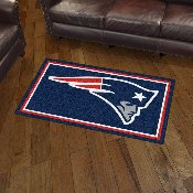 New England Patriots 3ft. x 5ft. Plush Area Rug - Patriot Head Primary Logo, 19876