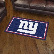 New York Giants 3ft. x 5ft. Plush Area Rug - NY Primary Logo, 19878