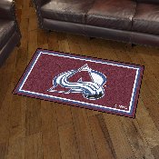 Colorado Avalanche 3ft. x 5ft. Plush Area Rug, 19900