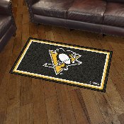 Pittsburgh Penguins 3ft. x 5ft. Plush Area Rug, 19915