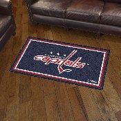 Washington Capitals 3ft. x 5ft. Plush Area Rug, 19921