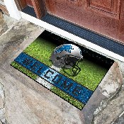 Detroit Lions Rubber Door Mat - 18in. x 30in. - Lion Primary Logo, 19943