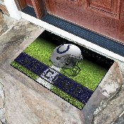 Indianapolis Colts Rubber Door Mat - 18in. x 30in. - Horseshoe Primary Logo, 19946