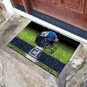 New York Giants Rubber Door Mat - 18in. x 30in. - NY Primary Logo, 19953