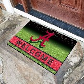 Alabama Crimson Tide Rubber Door Mat - 18in. x 30in., 19975