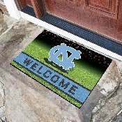 North Carolina Tar Heels Rubber Door Mat - 18in. x 30in., 19988