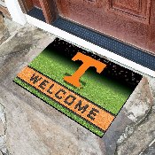 Tennessee Volunteers Rubber Door Mat - 18in. x 30in., 19993