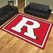 Rutgers Scarlett Knights 8ft. x 10 ft. Plush Area Rug, 20247