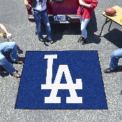 Los Angeles Dodgers Tailgater Rug - 5ft. x 6ft. - LA Cap Logo, 20331