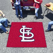St. Louis Cardinals Tailgater Rug - 5ft. x 6ft. - STL Cap Logo, 20336