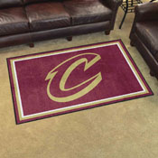 Cleveland Cavaliers 4ft. x 6ft. Plush Area Rug, 20423