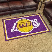 Los Angeles Lakers 4ft. x 6ft. Plush Area Rug, 20431