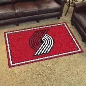 Portland Trail Blazers 4ft. x 6ft. Plush Area Rug, 20442