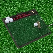 Arizona Cardinals Golf Hitting Mat - Cardinal Head Primary Logo, 20510