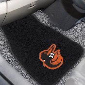 Baltimore Orioles Embroidered Car Mat Set - 2 Pieces, 20565
