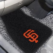 San Francisco Giants Embroidered Car Mat Set - 2 Pieces, 20576