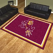 Arizona State Sun Devils 8ft. x 10 ft. Plush Area Rug, Sparky Logo, 20638