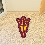 Arizona State Sun Devils Mascot Rug, Pitchfork Logo, 20645