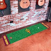 Arizona State Sun Devils Putting Green Mat - 1.5ft. x 6ft., Pitchfork Logo, 20647