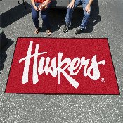 Nebraska Cornhuskers Ulti-Mat Rug - 5ft. x 8ft., 