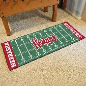 Nebraska Cornhuskers Field Runner Mat - 30in. x 72in., 
