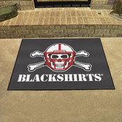 Nebraska Cornhuskers All-Star Rug - 34 in. x 42.5 in., Blackshirts, 20704