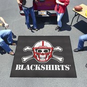 Nebraska Cornhuskers Tailgater Rug - 5ft. x 6ft., Blackshirts, 20705