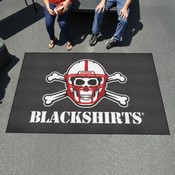 Nebraska Cornhuskers Ulti-Mat Rug - 5ft. x 8ft., Blackshirts, 20706