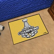 Pittsburgh Penguins Starter Mat Accent Rug - 19in. x 30in., 2016 NHL Stanley Cup Champions, 20881