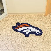 Denver Broncos Mascot Rug - Bronco Head Primary Logo, 20968