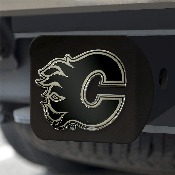 Calgary Flames Black Metal Hitch Cover with Metal Chrome 3D Emblem, 21000