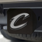 Cleveland Cavaliers Black Metal Hitch Cover with Metal Chrome 3D Emblem, 21021
