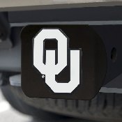 Oklahoma Black Hitch Cover 4 1/2