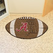 Alabama Crimson Tide Southern Style Football Rug - 20.5in. x 32.5in., 21071