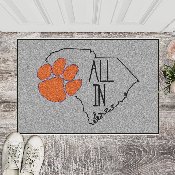 Clemson Tigers Southern Style Starter Mat Accent Rug - 19in. x 30in., 21092