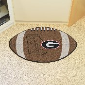 Georgia Bulldogs Southern Style Football Rug - 20.5in. x 32.5in., 21106