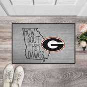 Georgia Bulldogs Southern Style Starter Mat Accent Rug - 19in. x 30in., 21107