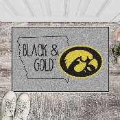 Iowa Hawkeyes Southern Style Starter Mat Accent Rug - 19in. x 30in., 21117