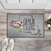 LSU Tigers Southern Style Starter Mat Accent Rug - 19in. x 30in., 21142